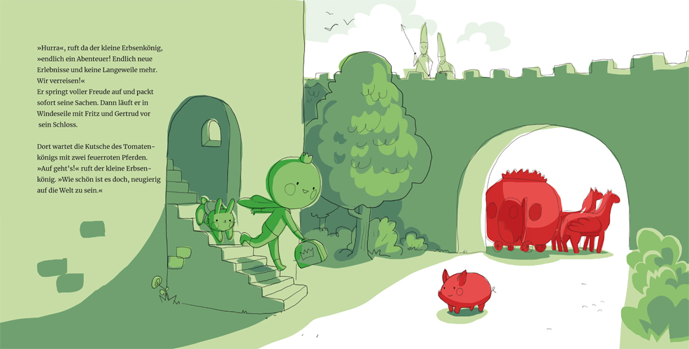 Erbsenkönig Leseprobe